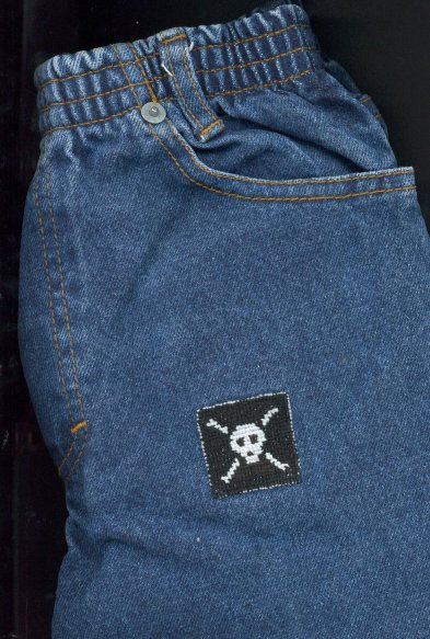 Un jean pour un pirate