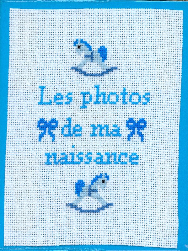 Album photo b&eacute;b&eacute; bleu