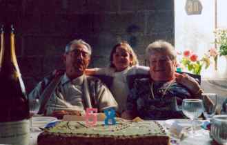 Gwen et ses arrières grands-parents
