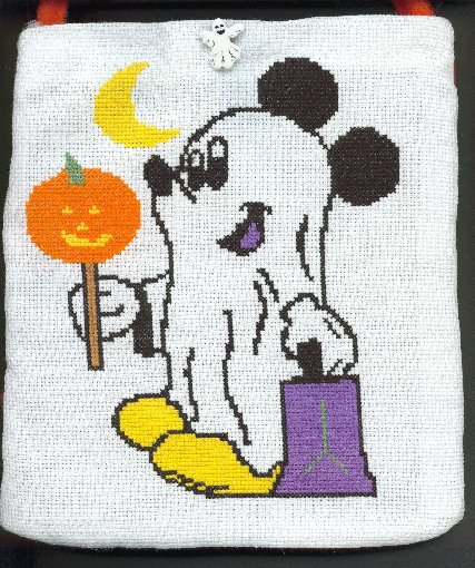 Un sac à bonbons Mickey fantome