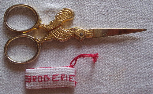 Mini-enveloppe broderie
